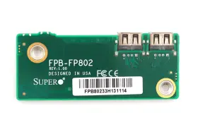 Fpb-fp802 Supermicro Server Front Panel Control Board P/n Tested Working