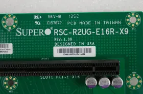 Rsc-r2ug-e16r-x9 Supermicro Rev 1.00 Pcie X16 2u Server Riser Card #2