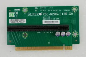 Rsc-r2ug-e16r-x9 Supermicro Rev 1.00 Pcie X16 2u Server Riser Card