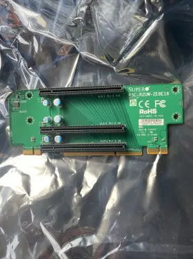 Rsc-r2uw-2e8e16 Supermicro 2u Lhs Wio And Pci-express X8 X16 Riser Card