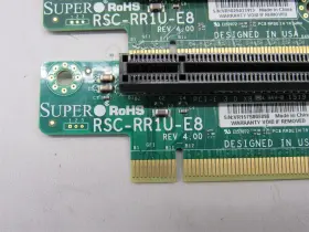 Rsc-rr1u-e8 Supermicro 5 Lot - Genuine Oem Rev 4.00 3.00 Riser Card #2