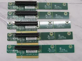 Rsc-rr1u-e8 Supermicro 5 Lot - Genuine Oem Rev 4.00 3.00 Riser Card