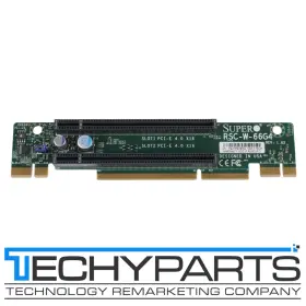 Rsc-w-66g4 Supermicro 1u Lhs Wio Riser Card With Two Pcie 4.0 X16 Slots