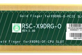 Rsc-x9drg-o Supermicro Gold Finger Pcie Riser For X9drg P/n Tested Working #3