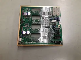 Sas733tq Supermicro Rev 3.00 4 Bay Backplane Board