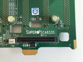 Sca833s Supermicro Scsi Sca Backplane Board 8 Slots #2