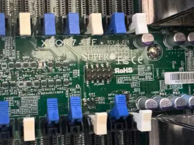 X9qr7-tf-jbod Supermicro X9qr7-tf Motherboard 4x Intel E5-4627 V2 Cpu Combo Only Tested #2
