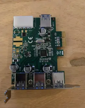 Sd-pex20080 Syba Usb 3.0 Pci-e Card 3 1 Port #2
