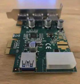 Sd-pex20080 Syba Usb 3.0 Pci-e Card 3 1 Port #3