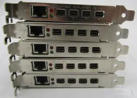 Tera2240 Teradici Lot Of 5 Pcie 3.0 X1 Pcoip Workstation Remote Access Host Card