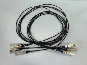 N280-02m-bk Tripplite Lot Of 4 Sfp 10gbase-cu Passive Twinax Copper Cable