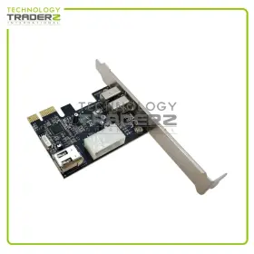 Pi4vt6315x2a Vantec 2-port Pci-e X1 Fire Wire Expansion Card With Long Brack #2