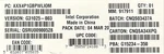 Intel AXX4P1GBPWLIOM Quad Port I350-AE4 Gbe I/o Module New Brown Box. Fixed Price $90.00.