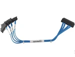 Dell Poweredge 840 4-PORT Hdd Cable Mini-sas SFF-8087 Blue CJ027. Fixed Price $15.99.