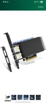 10GB Dual Lan Base-t Pci-e Network Card, Intel X540 Controller, Nicgiga.... Fixed Price $29.99.