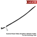 Lot Of 50 Dell Poweredge T640 Control Panel Video Graphics Adapter Cable V1514. Fixed Price $409.99.