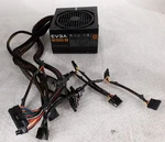 Evga 80PLUS 500W 100-B1-0500 Bronze Desktop Power Supply W/ Cord. Fixed Price $35.99.
