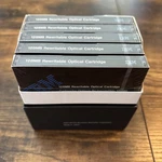 Ibm Rewritable Optical Cartridge Set Of 5 (38F8647 38F8648) 128MB For Dos & OS/2. Fixed Price $53.70.