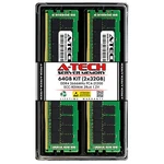 64GB 2X 32GB PC4-2666 Rdimm Supermicro 6048R-E1CR60N 6049P-E1CR60H Memory Ram. Fixed Price $330.92.