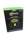 Norton Wifi Privacy By Symantec Device Year Subscription #1789. Fixed Price $6.57.