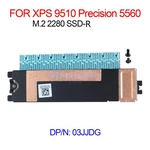 M.2 Pcie 2280 Ssd-right Heatsink For Dell Xps 15 9510 Precisio 5560 03JJDG. Fixed Price $12.34.
