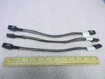 (3) New Hp 498422-001 DL360 G5 13 Sas Cable 493228-002. Fixed Price $34.97.