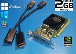 Hp Workstations Z200 Z210 Z220 Z230 Z240 2GB Sff Video Card + Hdmi Adapters. Fixed Price $49.39.