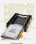 Lot 4 Startech Mounting (BRACKET225PT) Tool-less Dual 2.5SSD/HDD 3.5. Fixed Price $55.00.