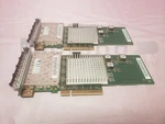 Ibm 2076 Fc AHB1 Gb 4 Port Adapter Cards (pair) 2X 00MJ027 00MJ028 Storwize. Fixed Price $89.00.