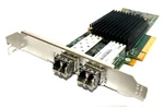 Emulex LPE16002 16GB Fiber Channel Dual Port Hba W/ 2X Sfps Lenovo 00JY849. Fixed Price $59.95.