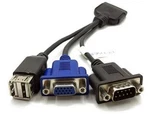 Hp 409496-001 416003-001 Ucs Kvm Diagnostic Console Cable Cisco 37-1016-01 New. Fixed Price $24.00.