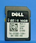 Genuine Dell 16GB G13 Vflash Class 10 Secure Digital Sd Card 37D9D. Fixed Price $8.99.