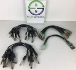 Lot Of 28 Molex Patch Cable's 10X 73929-0024 13X -0036, 4X 74546-0840 1X -0813. Fixed Price $99.19.