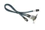 Supermicro CBL-0168L Minisas 2 Ports Full Height Cascading 66/59CM Cable New. Fixed Price $49.00.