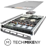 Dell Poweredge R630 Server 2.60GHZ 28-CORE 64GB Ram + 8X Caddies Bezel Rails. Fixed Price $850.95.