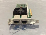 Dell Intel 3DFV8 Dual Port 1GBE Pcie Low Profile Network Card, Qty Working. Fixed Price $39.99.