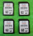 Cisco 16-100386-01 64GB Flash Memory Card SDSDAE-064G-1228 Lot Of. Fixed Price $23.99.