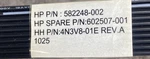 Hp 582248-002 602507-001 4N3V8-01E Backplane Power Cable 72CM Proliant DL385 G7. Fixed Price $17.49.