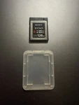 Sony Xqd 128GB High Speed Card QD-G128E R: 440 Mb/s W: 400. Fixed Price $109.00.