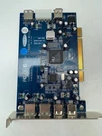 Belkin F5U508 Pci Usb 2.0 Firewire IEEE1394 Combo Card Via VT6214 VT6306. Fixed Price $13.20.