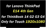 New 1080P Screen For Lenovo Thinkpad E14 GEN4 Touch Mode Only 40PIN 60HZ. Fixed Price $79.99.