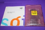 Silicon Graphics Gigabit Ethernet Owner's Guide & Card. Fixed Price $80.00.