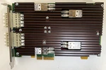 Silicom PE2G4BPF180-SD-R Quad Port Gigabit Fiber Bypass Nic Card Pcie. Fixed Price $120.00.