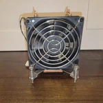 Hp Z400 Heatsink And Fan Assembly 463981-001. Fixed Price $10.00.