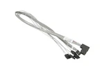 Supermicro CBL-SAST-0880 Minisas To 4 Sata 55/55/55/55CM With Sideband Cable New. Fixed Price $19.00.