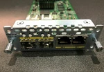Cisco NIM-2GE-CU-SFP 2-PORT Dual-mode / RJ45 Gigabit Layer 3 Ethernet Module. Fixed Price $174.00.