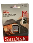 Sandisk Ultra Gb Sdhc Memory Card SDSDUNC-016G-GN6IN. Fixed Price $14.88.
