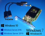 Hp XW4200 XW4300 XW4400 XW4550 XW4600 Workstation Video Graphics Card Dual Hdmi. Fixed Price $39.94.