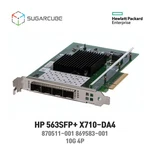 Hp 563SFP+ 10G 4P X710-DA4 870511-001 Includes Modules. Fixed Price $153.00.