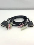 Kvm Cable Set Aten Dvi +usb Audio 2L-7D03U 3M For CS1762/CS1764. Fixed Price $46.00.